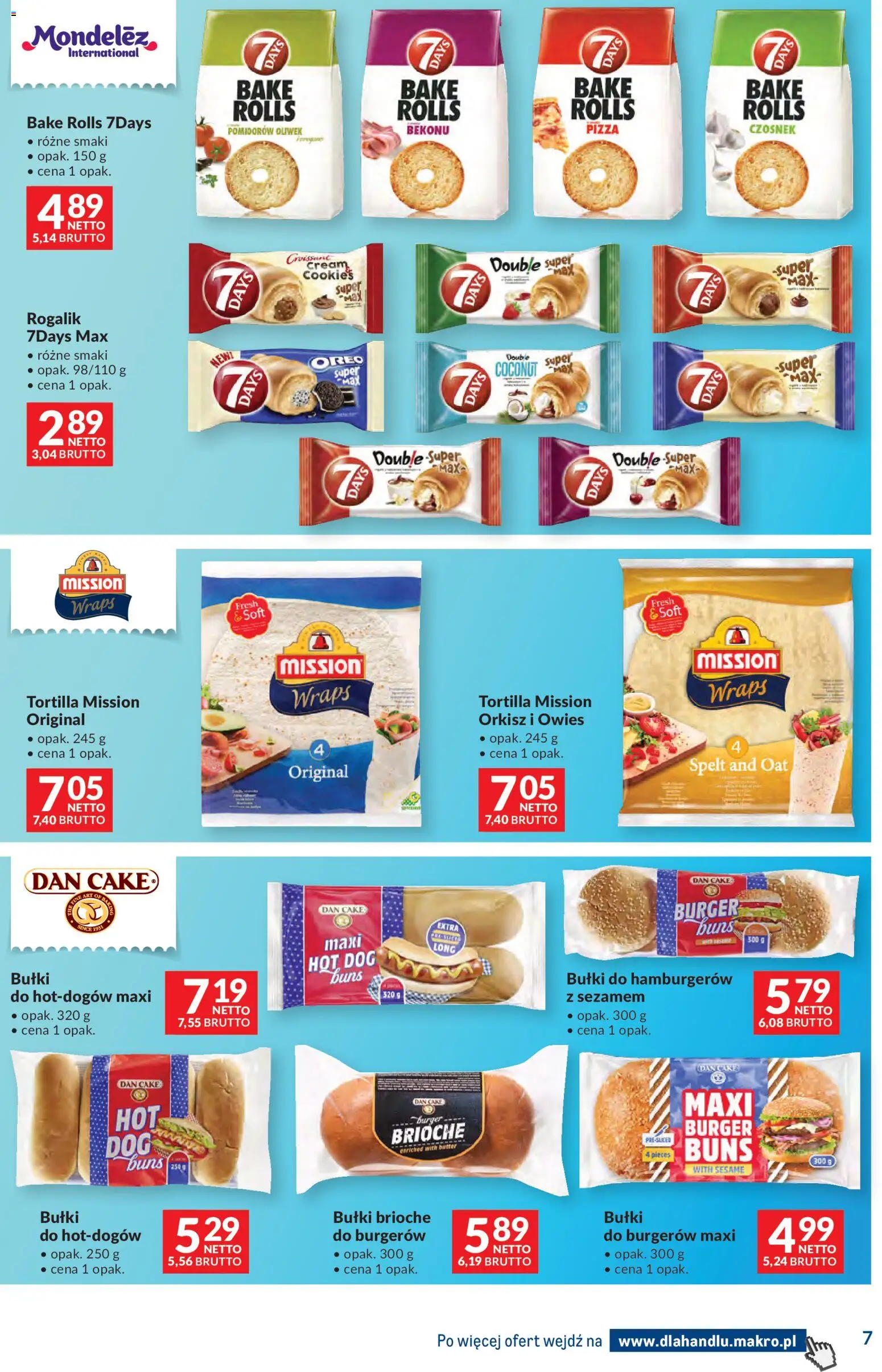 Makro gazetka - Dystrybucja do sklepów od 28.04.2026 | Strona: 7 | Produkty: Czosnek, Tortilla, Pizza