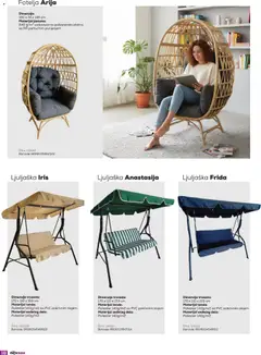 Tri O katalog Baštenski nameštaj - pregled Tri O kataloga - važi od 02.02.2026 | Strana: 20 | Proizvode: Fotelja, Ljuljaška