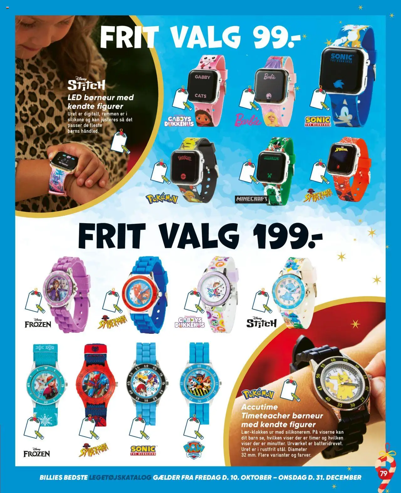 Bilka tilbudsavis – gyldig fra 10.10.2025 | Side: 79 | Produkter: Ur