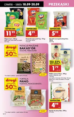 TORTILLA PANO:, PSZENNA, PEŁNOZIARNISTA od 18.09.2025 | Strona: 54 | Produkty: Limonka, Wafle, Papryka, Pizza