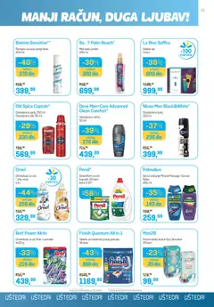 Lilly drogerie katalog - pregled Lilly drogerie kataloga - važi od 01.03.2026 | Strana: 13 | Proizvode: Deterdžent, Nivea Men, Wc, Dove