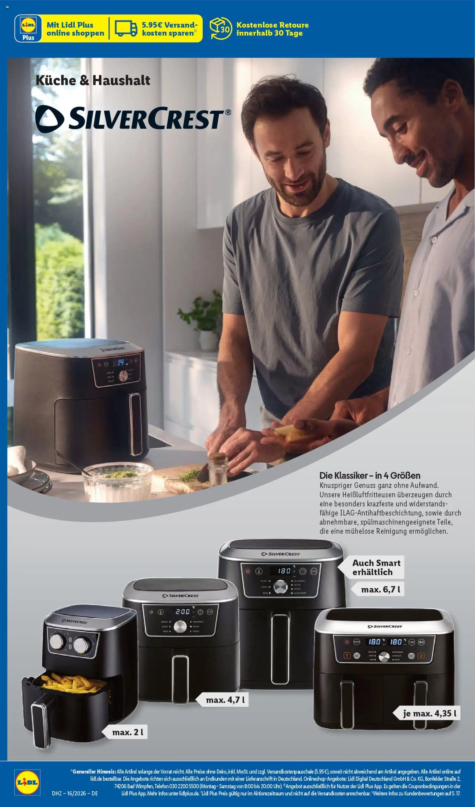 Lidl Prospekt – gültig ab 13.04.2026 | Seite: 34 | Produkte: Bad, Küche, Telefon