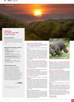 Vista previa Viajes El Corte Inglés Africa y Oriente Medio válido desde el 01.01.2026 | Página: 52 | Productos: Φρυγανιές σικάλεως