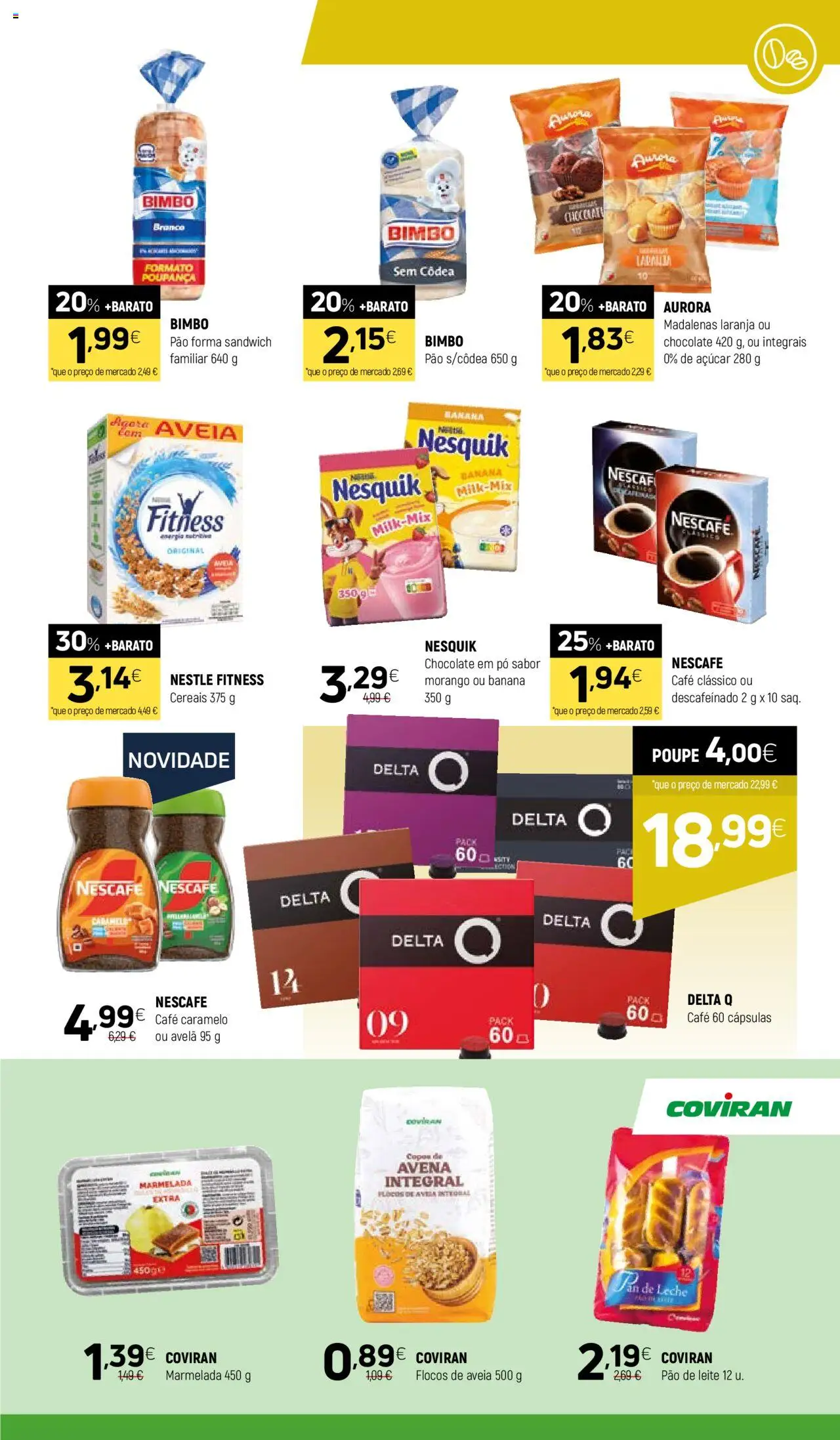 Coviran folheto │ válido de 12.08.2025 | Página: 9 | Produtos: Marmelada, Pó, Café, Cereais