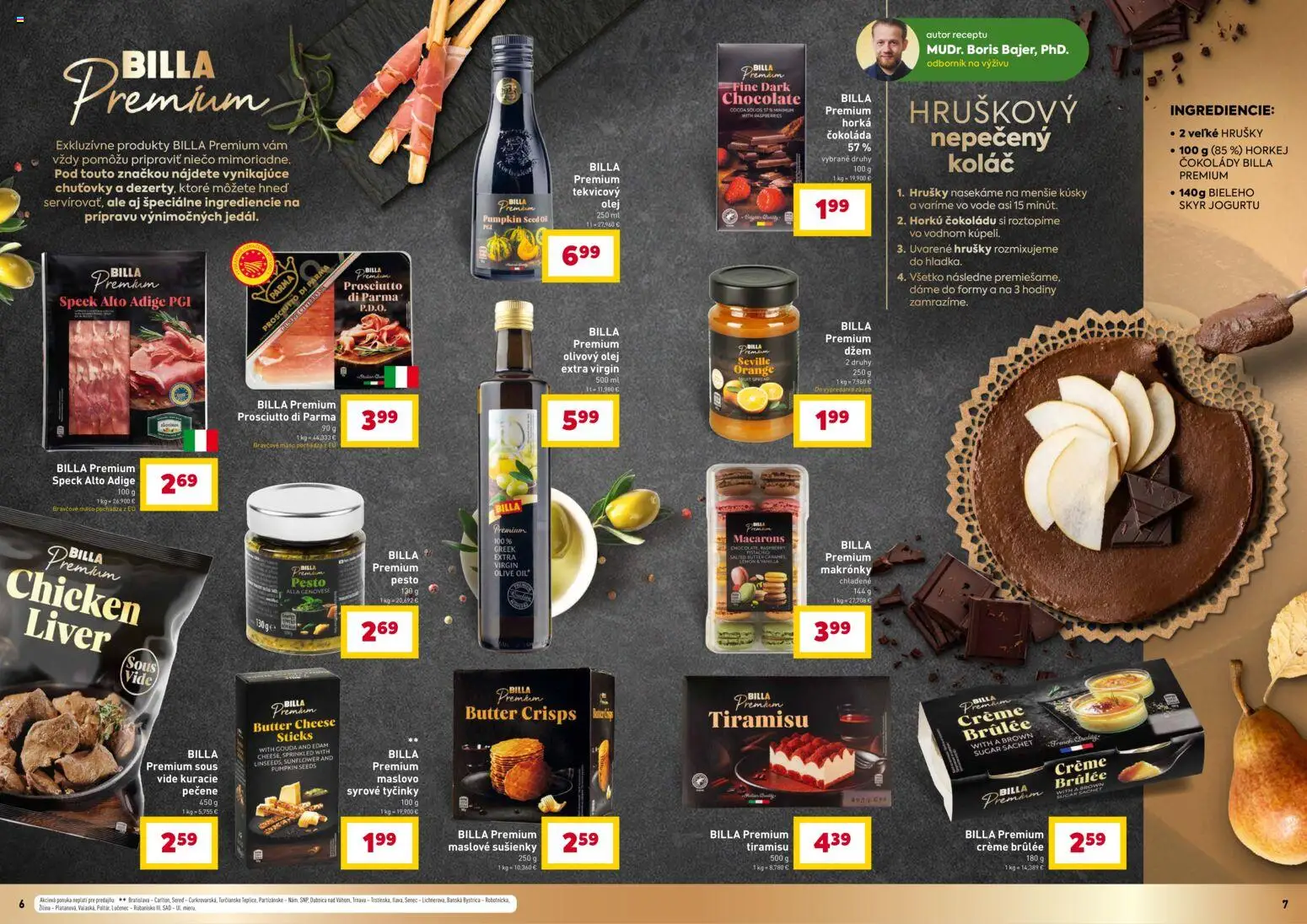 Nové Billa akcie – leták je platný od 28.01.2026 | Strana: 4 | Produkty: Hodiny, Olej, Skyr, Koláč