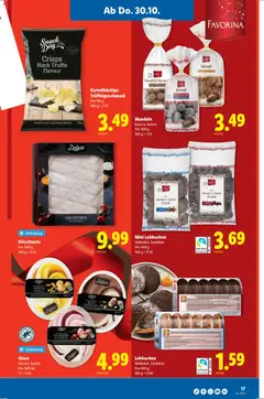 Lidl Aktionen ab 30.10.2025 gültig | Seite: 17 | Produkte: Glace
