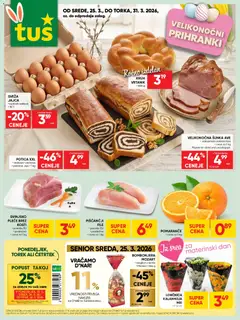 Tuš katalog akcije – veljaven od 25.03.2026