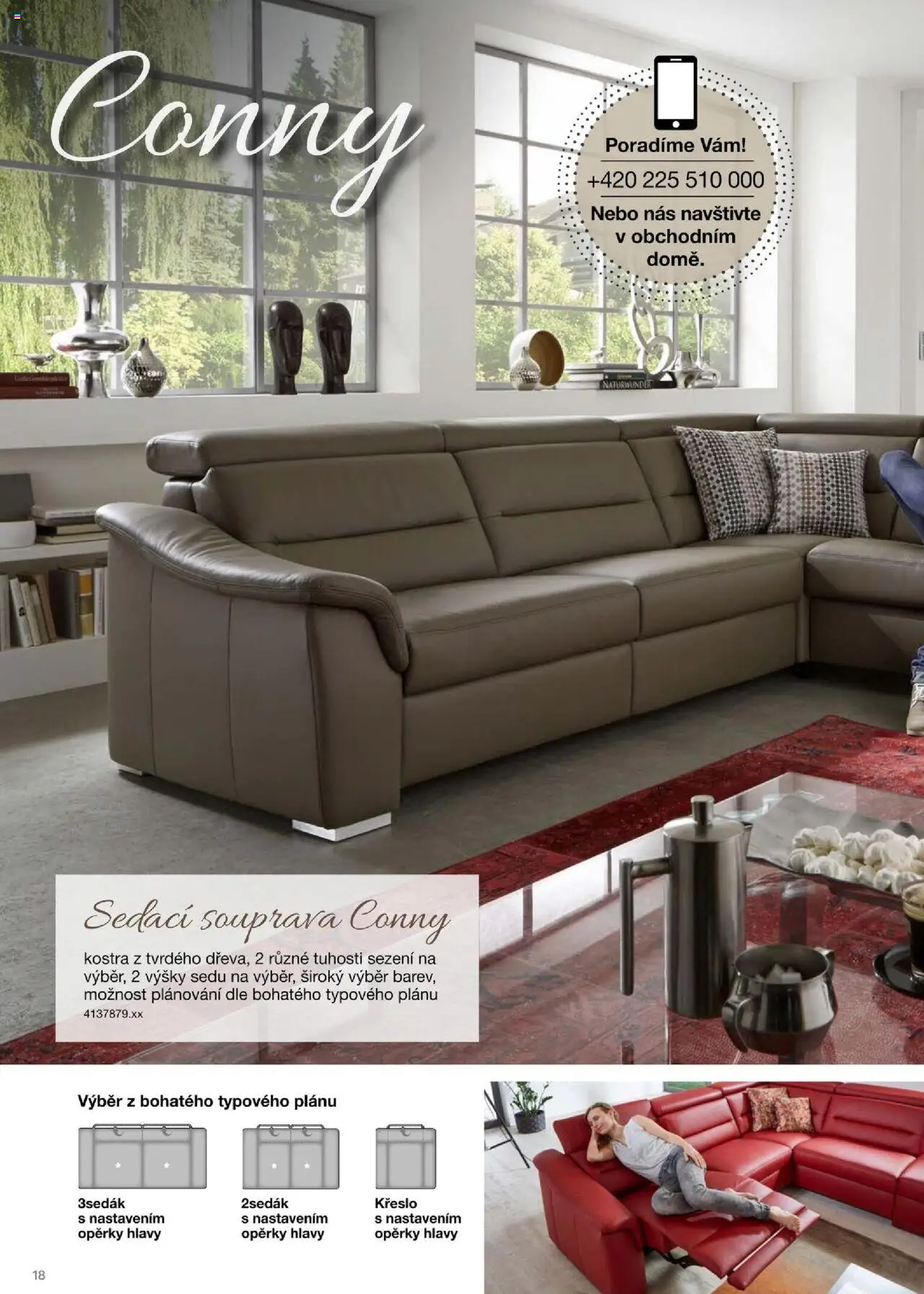 Sconto nábytek katalog - Sedací soupravy od 01.01.2025 | Strana: 18 | Produkty: Sedací souprava, Křeslo