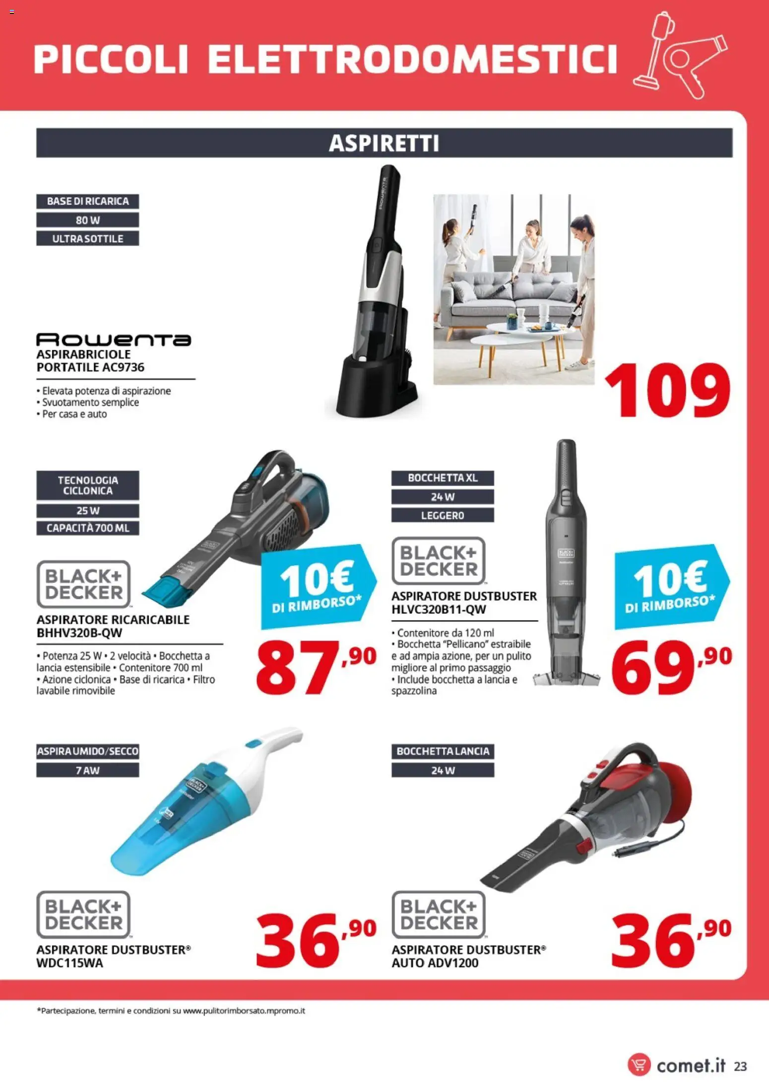 Volantino Comet del 24.04.2026 | Pagina: 23 | Prodotti: Contenitore