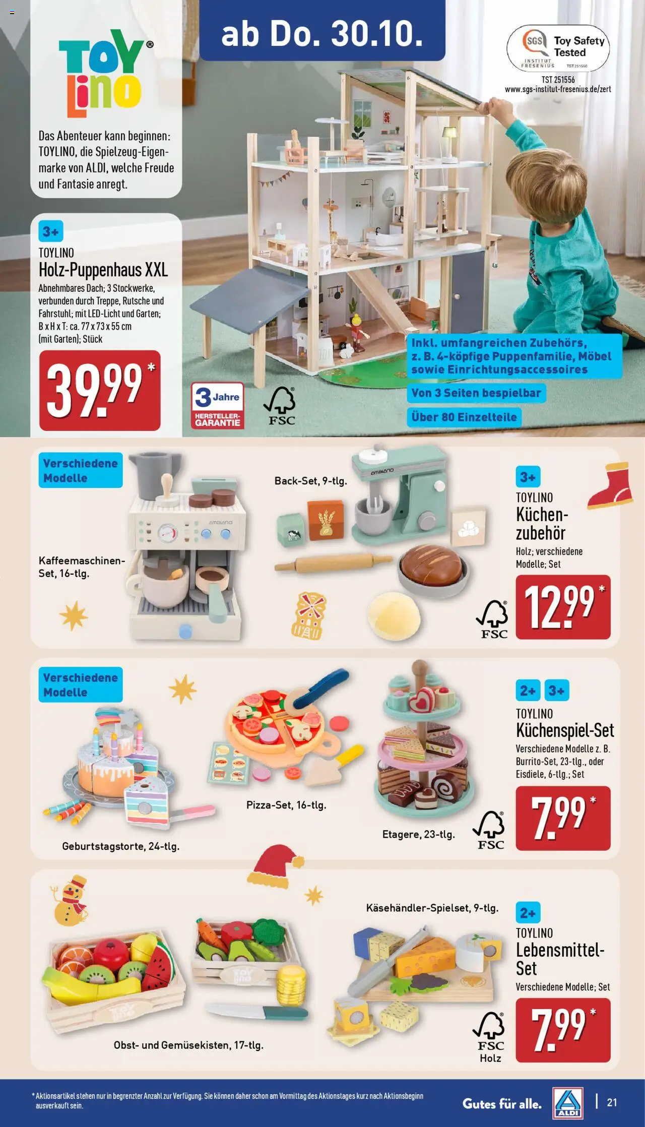 Aldi Prospekt 	 – gültig ab 27.10.2025 | Seite: 21