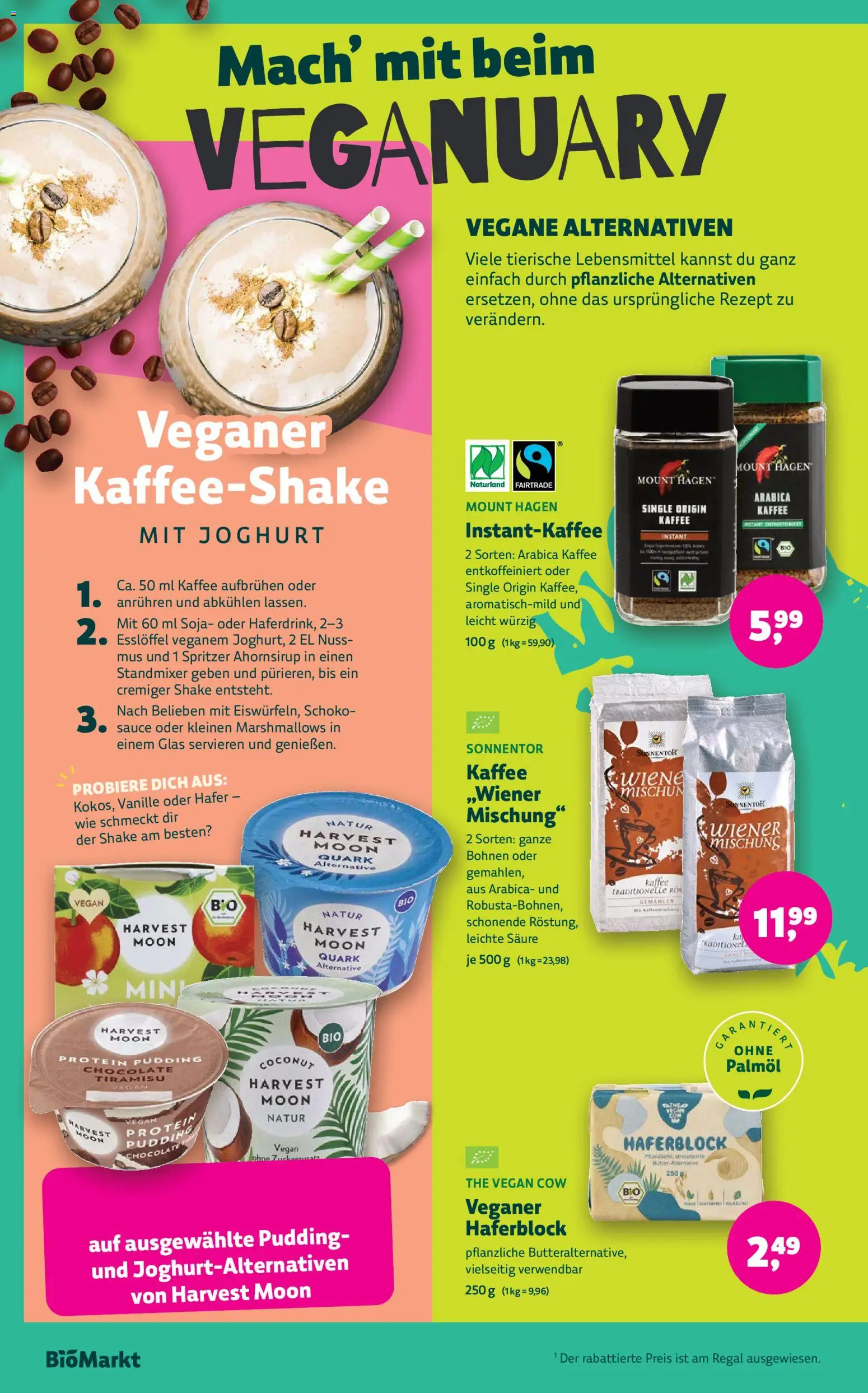 BioMarkt Prospekt – gültig ab 02.01.2026 | Seite: 6 | Produkte: Quark, Joghurt, Kaffee, Pudding