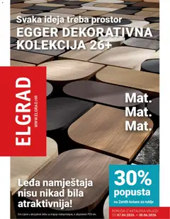 Elgrad Katalog - Pregled kataloga iz trgovine Elgrad, vrijedi od 07.04.2026