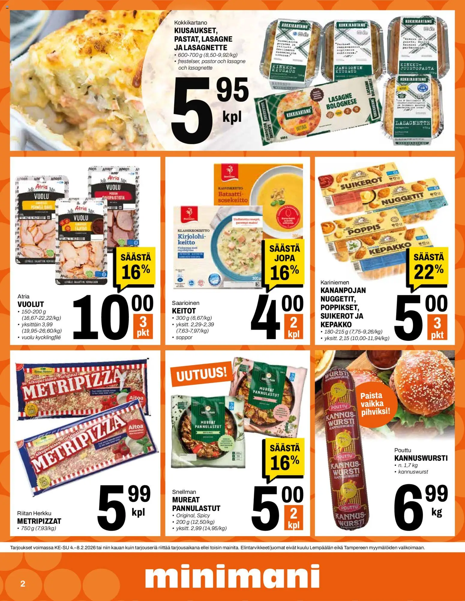 Minimani tarjoukset – voimassa 04.02.2026 alkaen | Sivu: 2