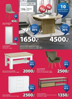 Náhled letáku JYSK leták - Výprodej od 12.01.2026 | Strana: 6 | Produkty: Stolek, Stůl, Židle, Zrcadlo