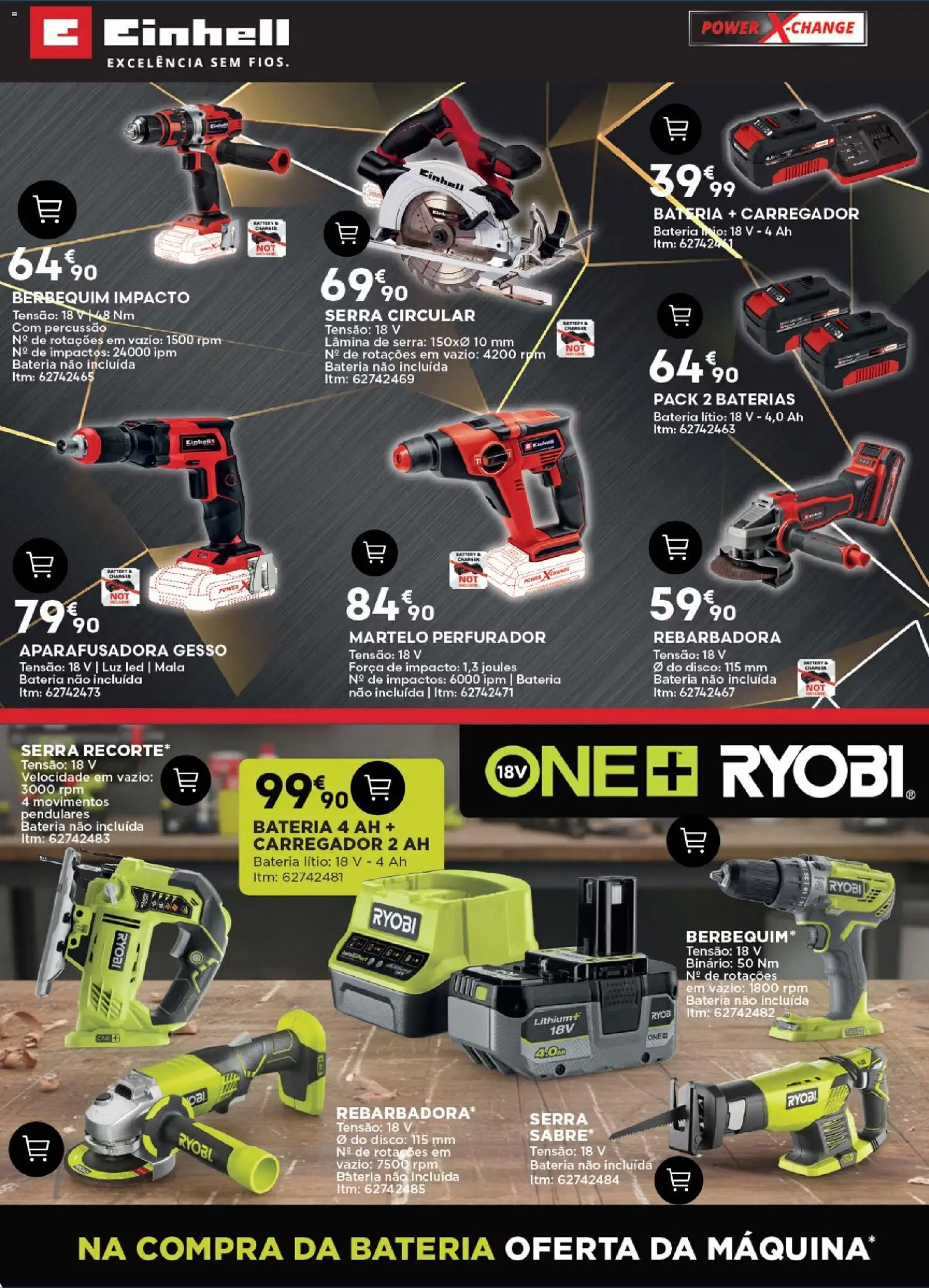 BricoMarché - Ferramentas - 24p - Covilhã e Guarda │ válido de 29.11.2025 | Página: 12 | Produtos: Bateria, Martelo