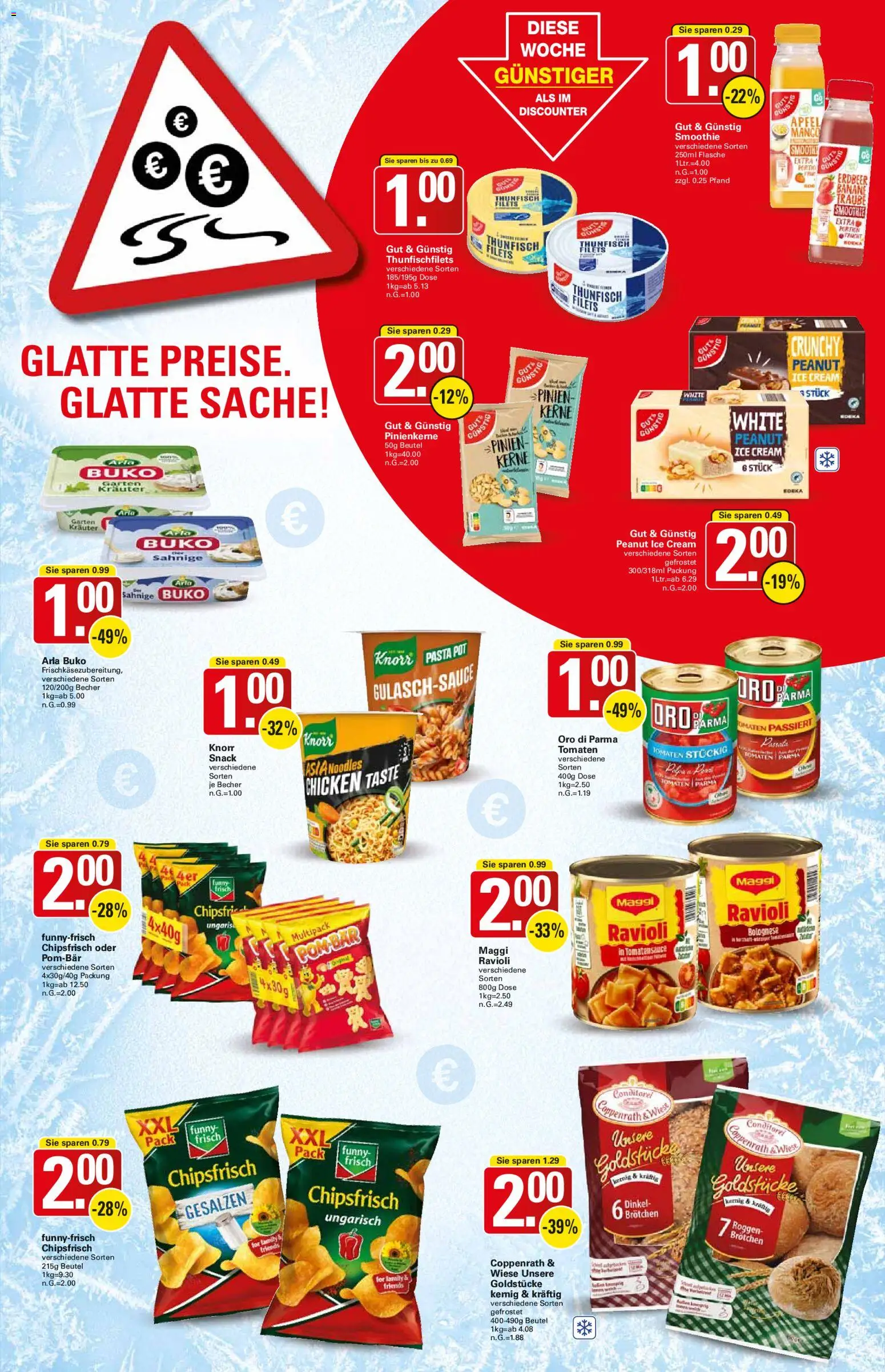 WEZ Prospekt – gültig ab 23.02.2026 | Seite: 11 | Produkte: Maggi, Thunfisch, Mango, Pasta