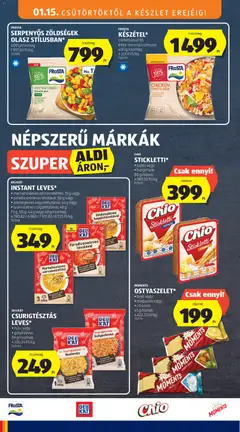 Aldi Akciós újság - amely érvényes a következő dátumtól: 15.01.2026 | Oldal: 20 | Termékek: Hús