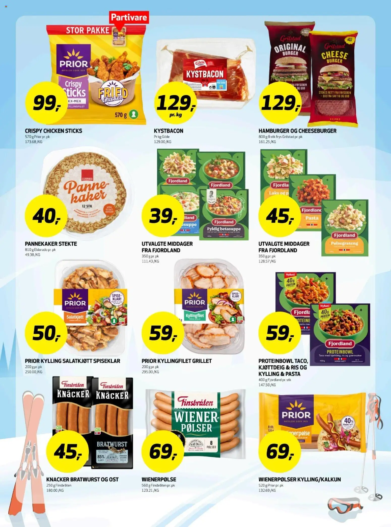 {H1} | Side: 6 | Produkter: Kjøttdeig, Necessär, Curry powder, Kolasås