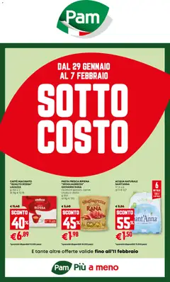 Anteprima del volantino Volantino PAM	 valido a partire dal 29.01.2026