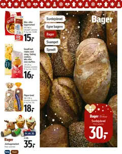Føtex - Tilbudsavis gyldig fra 31.10.2025 | Side: 33 | Produkter: Brød, Cookies, Paprika, Muffins