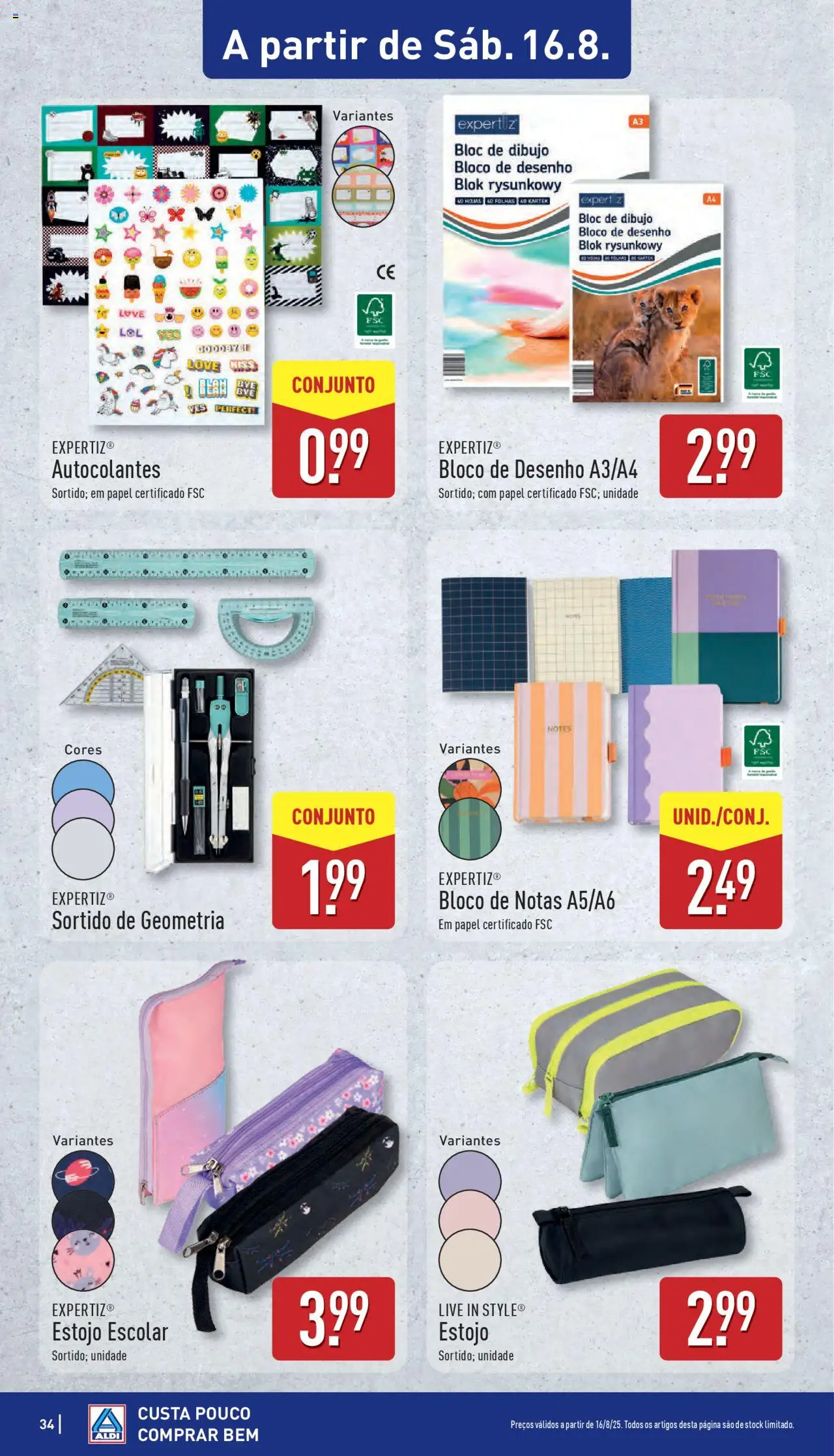 Aldi folheto │ válido de 11.08.2025 | Página: 34