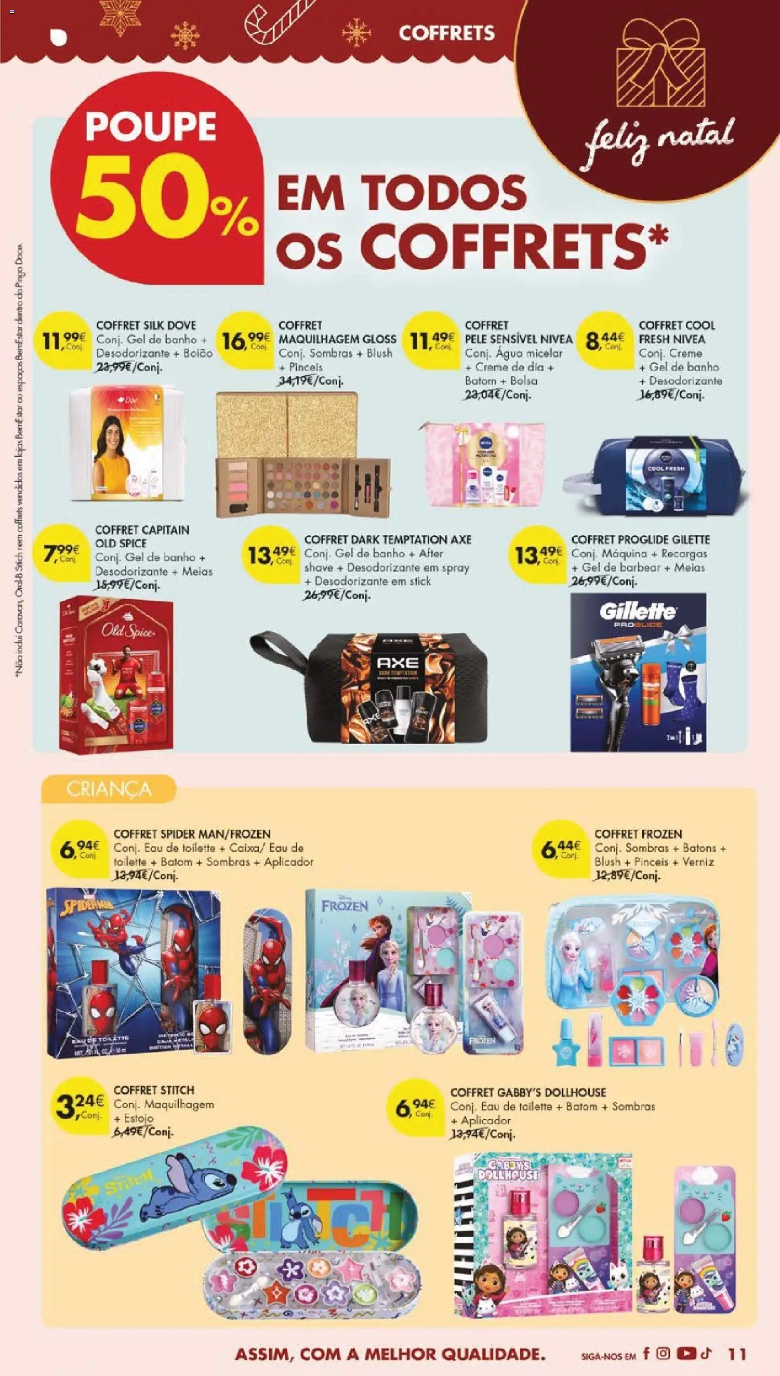 Pingo Doce folheto │ válido de 02.12.2025 | Página: 55 | Produtos: Gloss, Agua, Água micelar, Sombras