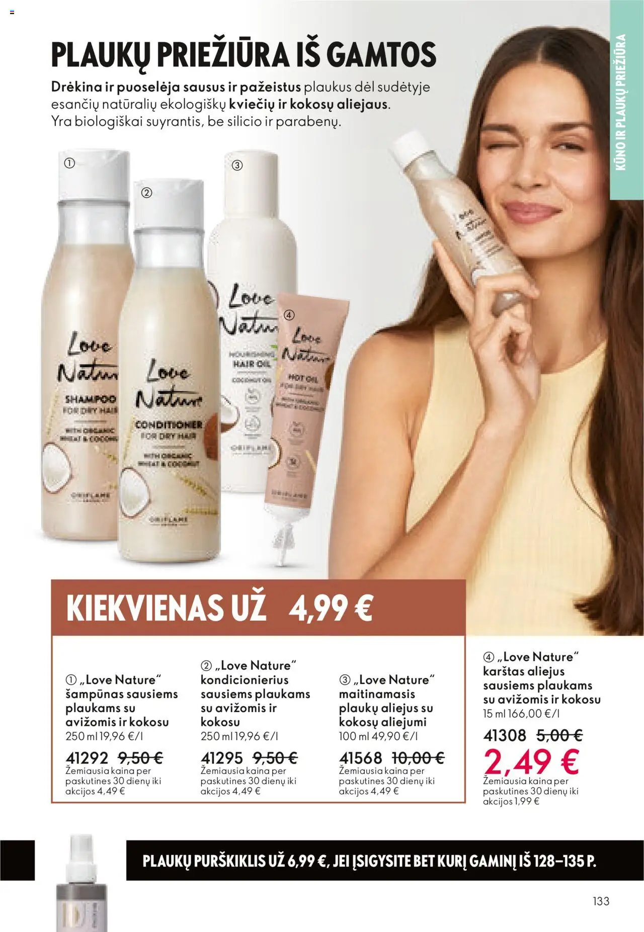 Oriflame akcijos nuo 29.10.2025 | Puslapis: 133 | Prekių: Šampūnas, Kondicionierius, Aliejus