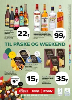 Super Brugsen - Tilbudsavis uge 12 gyldig fra 19.03.2026 | Side: 38 | Produkter: Cheddar, Øl, Gin, Whisky