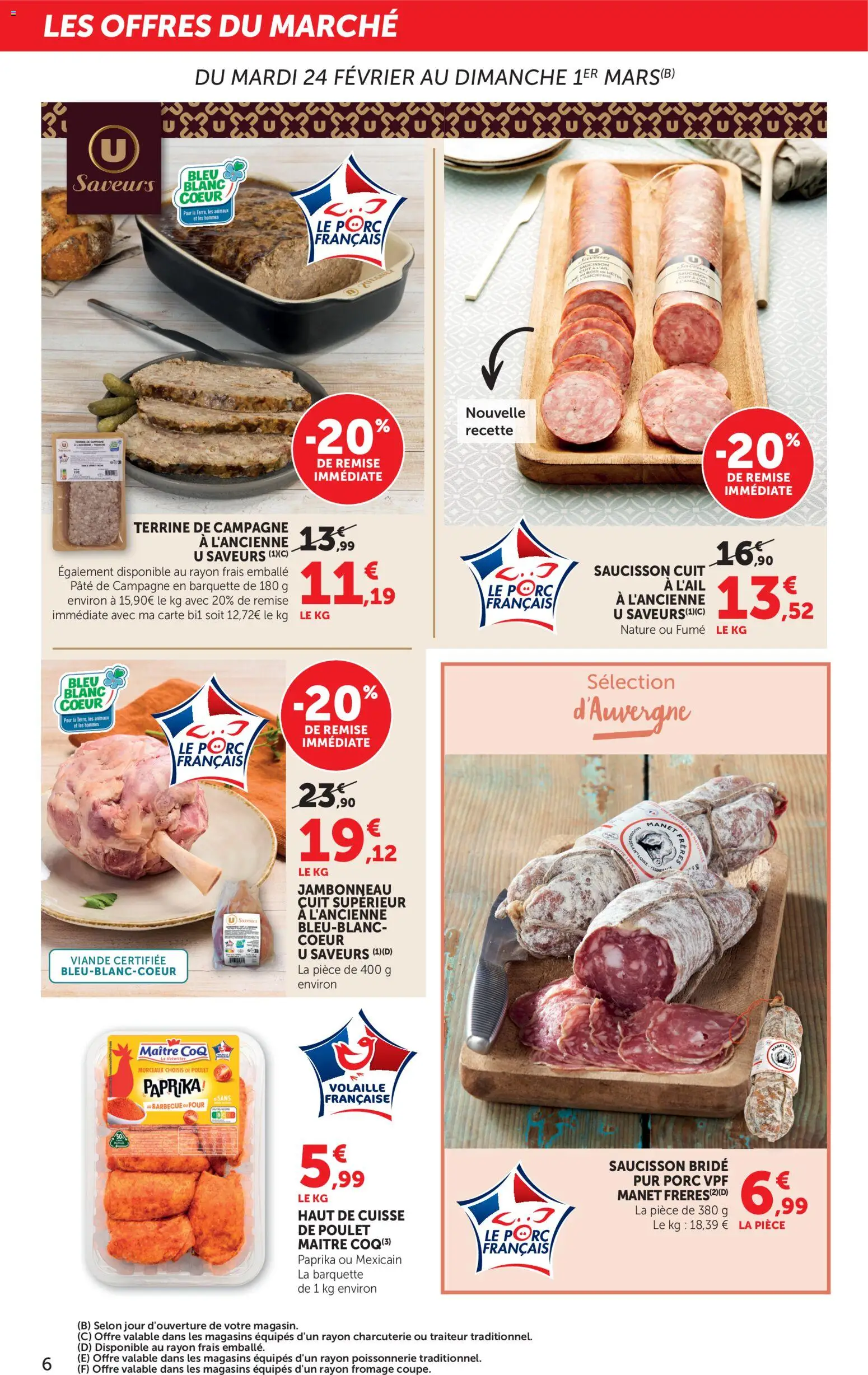 {H1} | Page: 6 | Produits: Four, Volaille, Poissonnerie, Viande