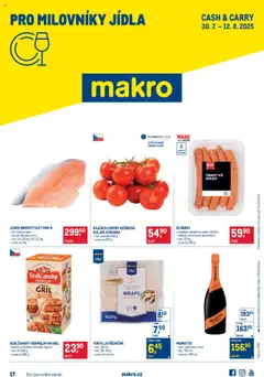 Náhled letáku Makro leták - Pro milovníky jídla od 30.07.2025