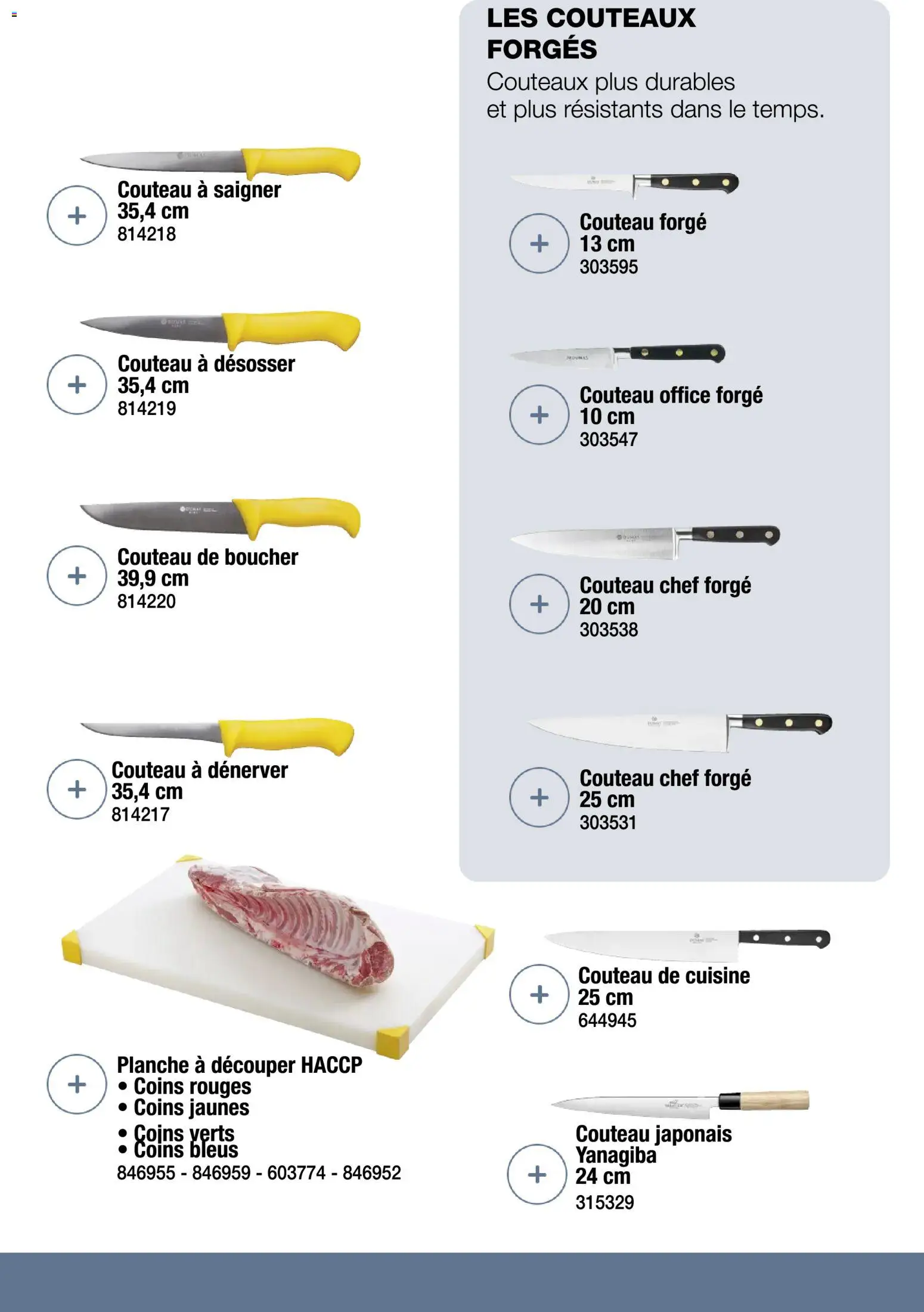 {H1} | Page: 31 | Produits: Couteau, Planche à découper