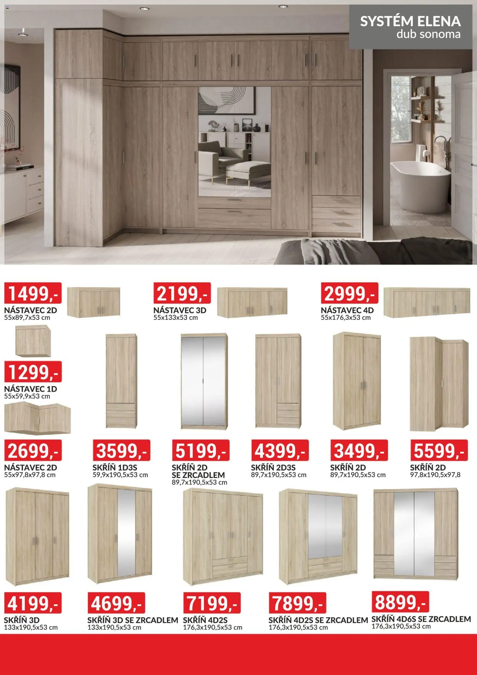 BAUMAX leták - Objevte svět nábytku od 01.04.2026 | Strana: 29 | Produkty: Skříň