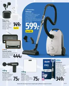 Føtex tilbudsavis – gyldig fra 12.09.2025 | Side: 46 | Produkter: Eltandbørste, Vækkeur, Søm, Støvsuger