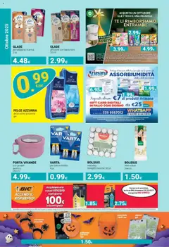 Anteprima del volantino Volantino Tigotà	 valido a partire dal 01.10.2025 | Pagina: 14 | Prodotti: Pile, Posate, Tè, Diffusore con bastoncini