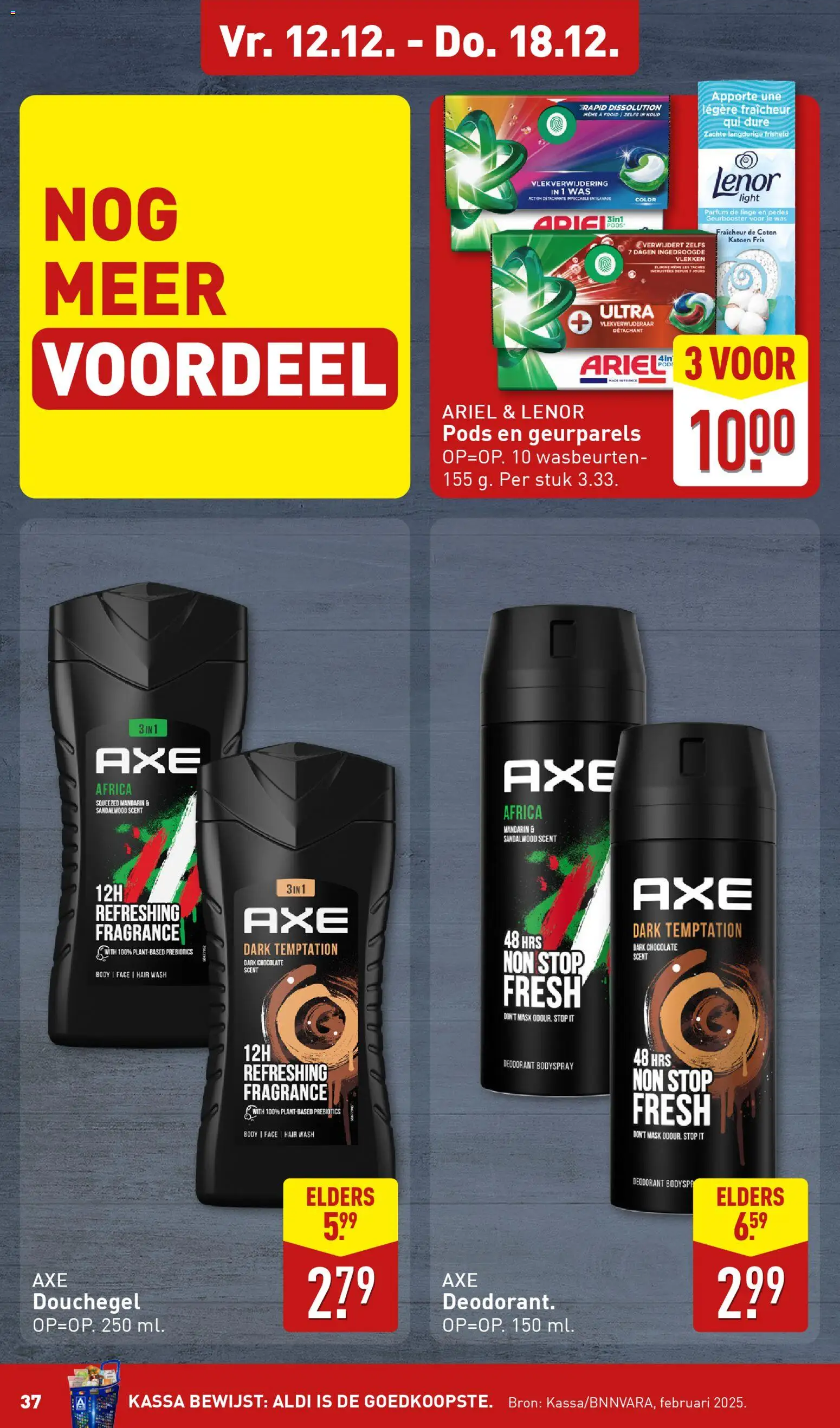 {H1} | Pagina: 37 | Producten: Deodorant, Was, Douchegel