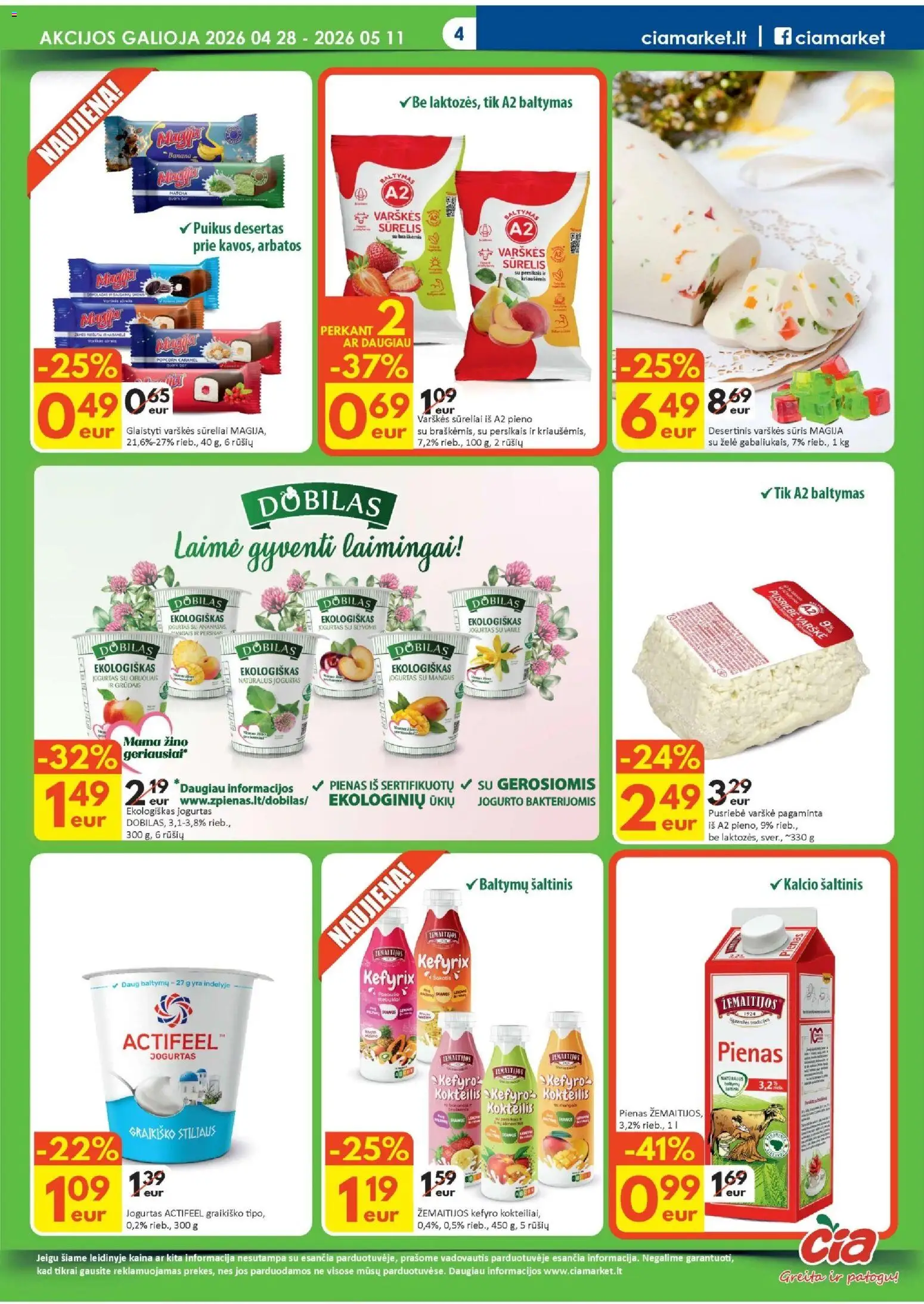 ČIA MARKET akcijos nuo 28.04.2026 | Puslapis: 4