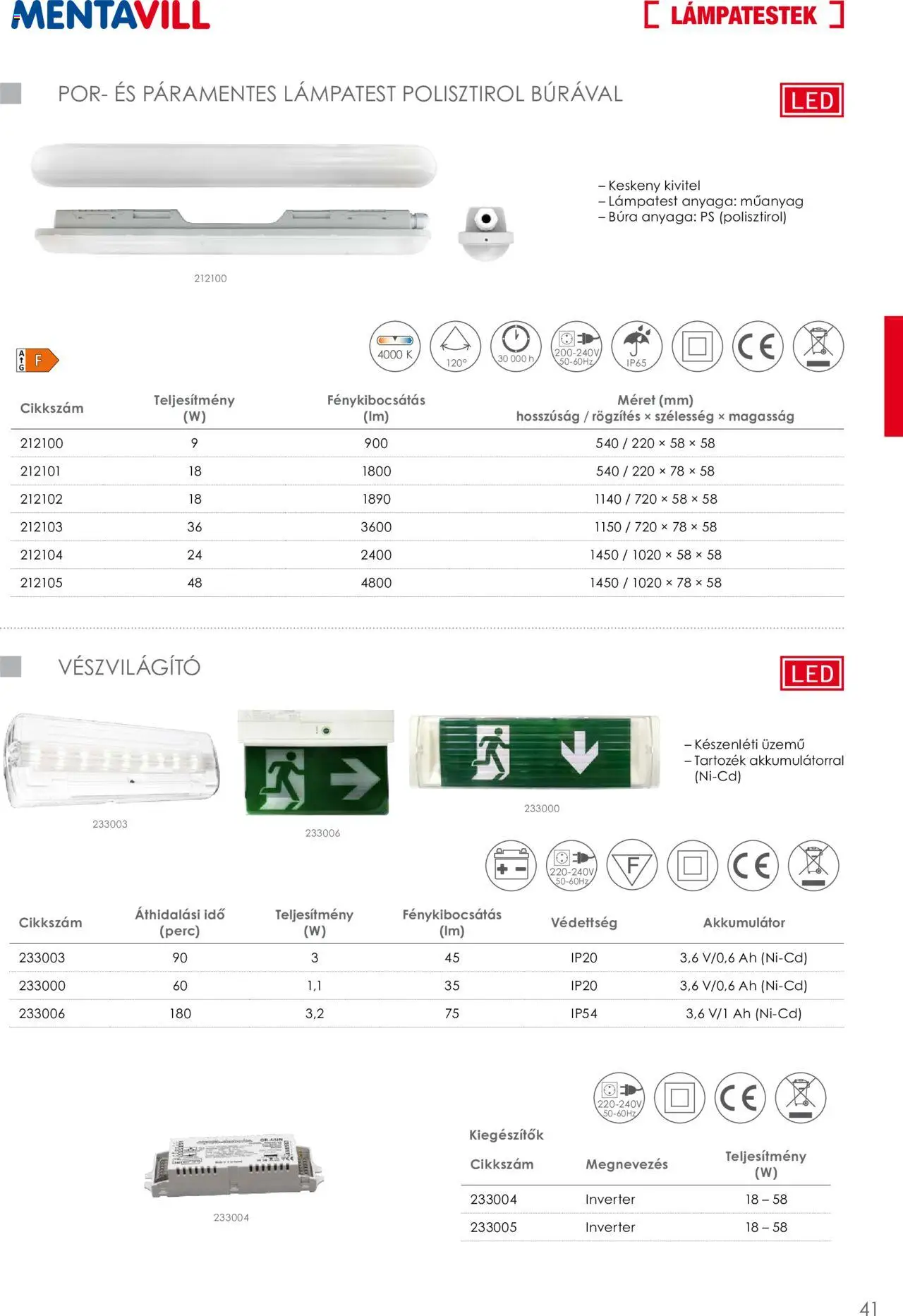 Mentavill akciós ujság - amely érvényes a következő dátumtól: 02.04.2026 | Oldal: 43