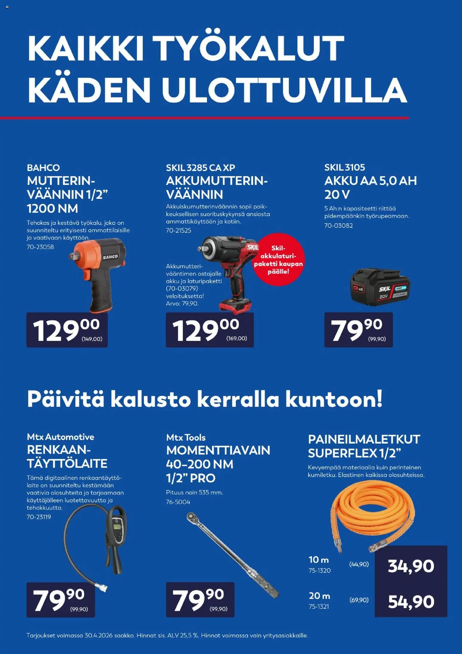 Motonet tarjoukset – voimassa 01.03.2026 alkaen | Sivu: 6 | Tuotteet: Akku