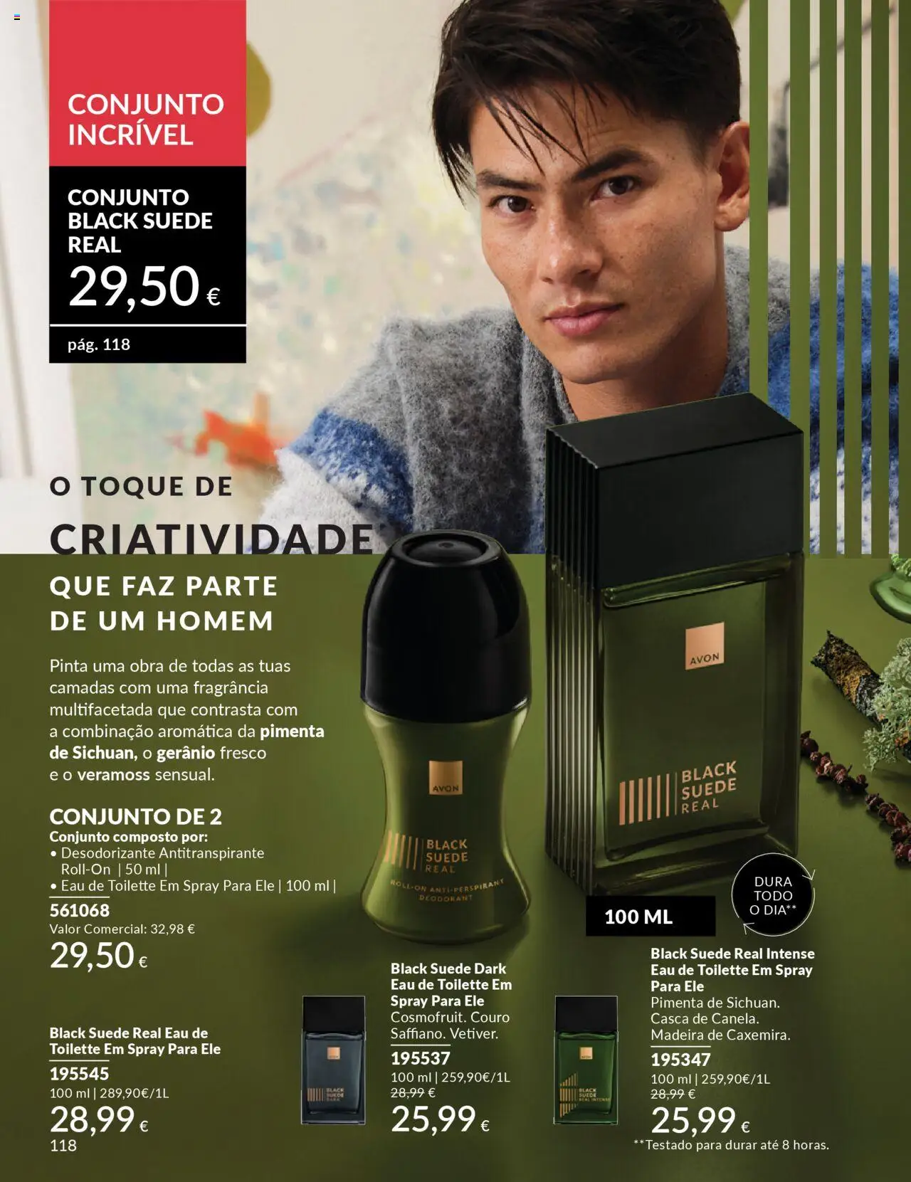 Catálogo Avon Campanha 10 │ válido de 01.10.2025 | Página: 118 | Produtos: Fragrância, Eau de toilette, Desodorizante, Antitranspirante
