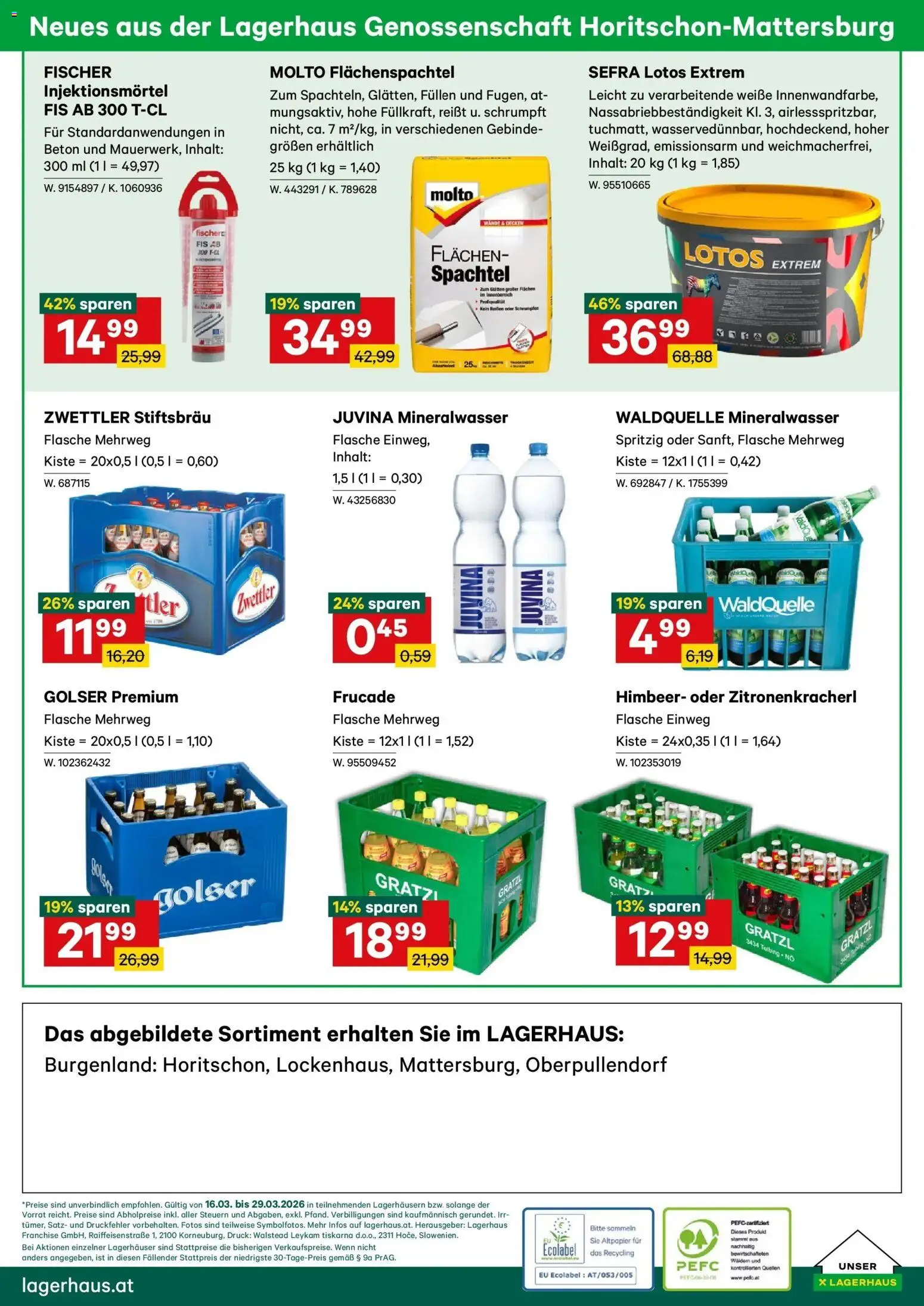 Lagerhaus Wochen Angebote gültig ab 16.03.2026 | Seite: 12