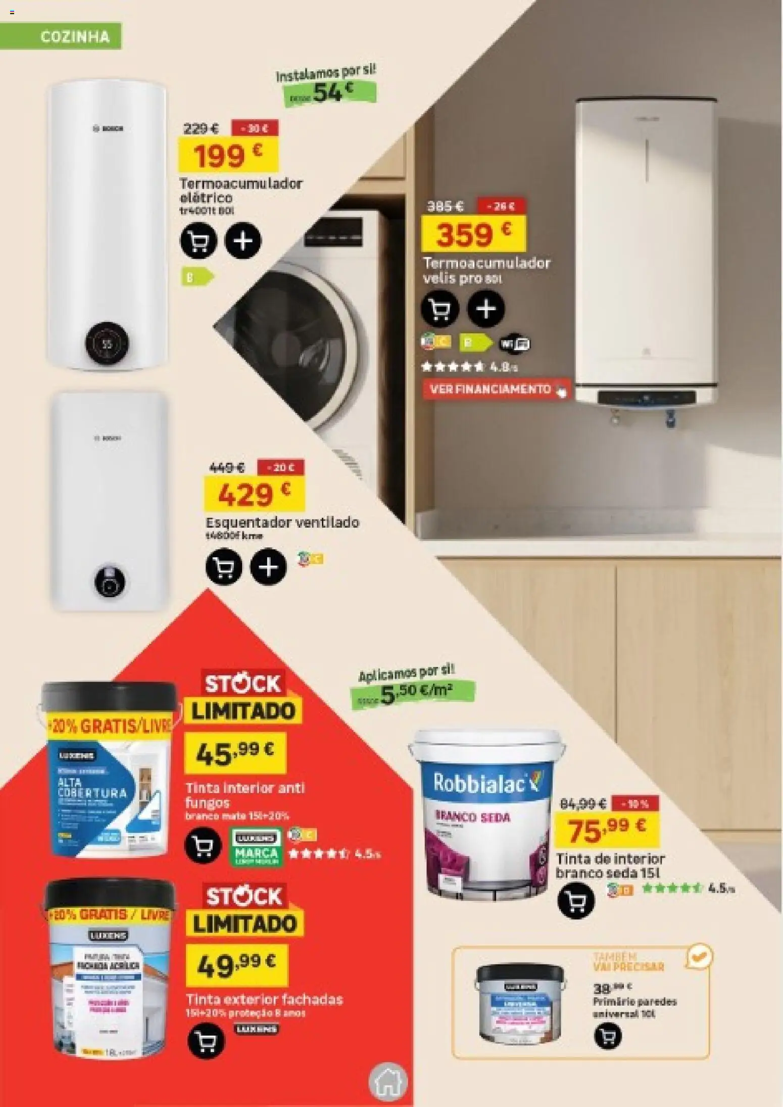 Leroy Merlin Catálogo │ válido de 26.03.2026 | Página: 11 | Produtos: Banco, Tinta, Sal