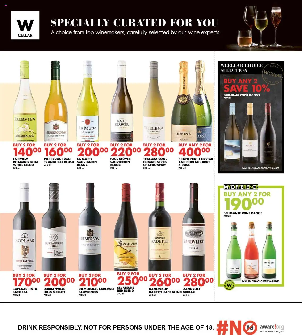 Woolworths Daily Difference - KwaZulu-Natal │ valid from 04.08.2025 | Page: 6 | Products: Wine, Blush