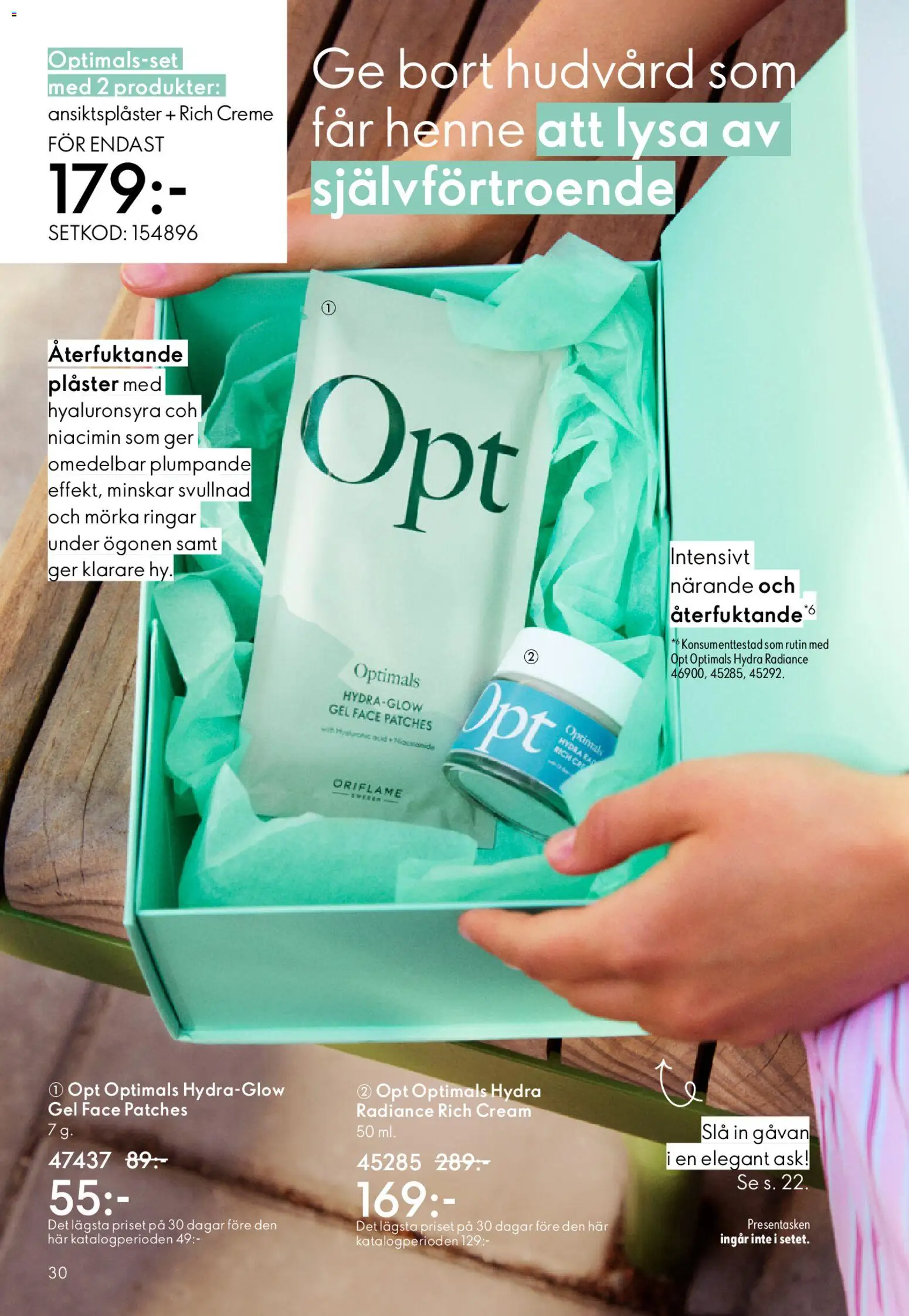 Oriflame reklamblad aktuell från 18.02.2026 | Sida: 30 | Produkter: Plåster, Set