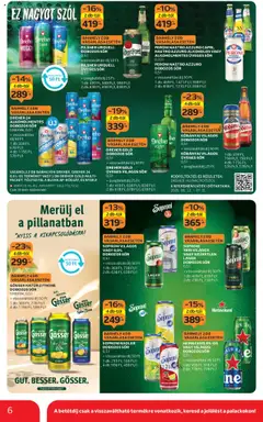 Auchan akciós ujság - amely érvényes a következő dátumtól: 31.07.2025 | Oldal: 6
