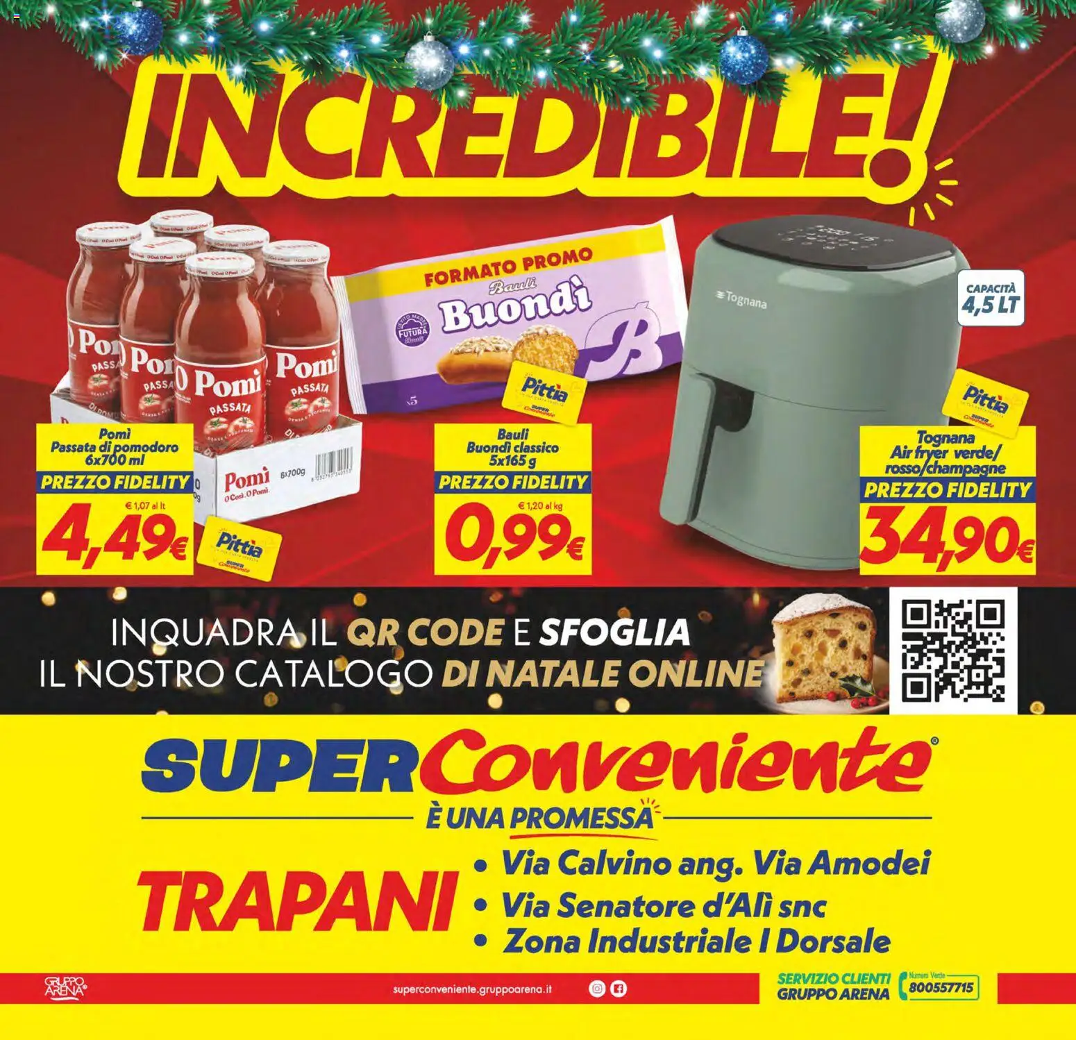 Volantino SuperConveniente del 27.12.2025 | Pagina: 24 | Prodotti: Pomodoro, Polo, Passata di pomodoro