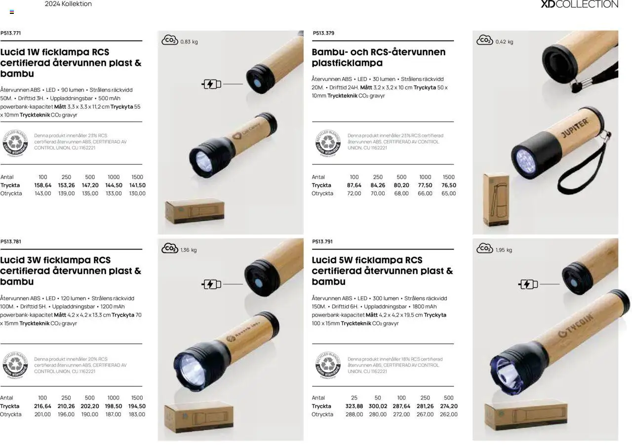 Lyreco reklamblad aktuell från 12.03.2024 | Sida: 350 | Produkter: Ficklampa