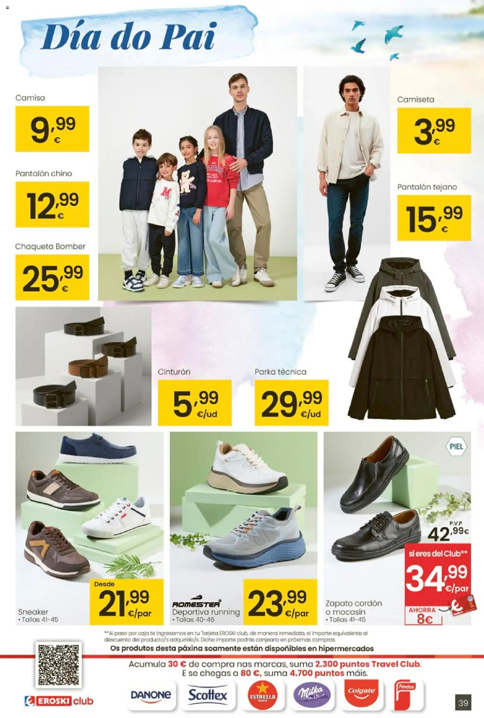 Eroski - Oferta │ válido desde el 12.03.2026 | Página: 39 | Productos: Chaqueta, Cinturón, Té, Caja