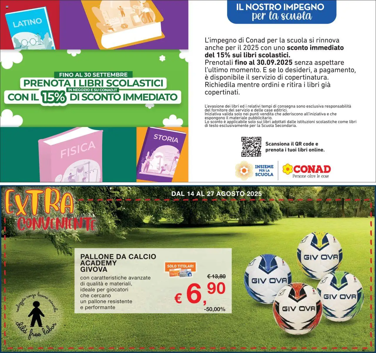 Volantino Conad del 14.08.2025 | Pagina: 21 | Prodotti: Pallone
