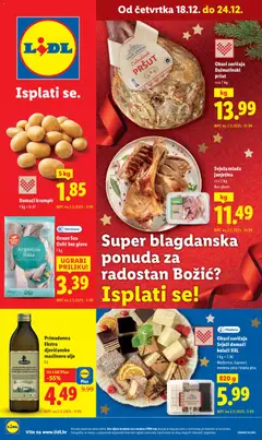 Katalog Lidl - Pregled kataloga iz trgovine Lidl, vrijedi od 18.12.2025