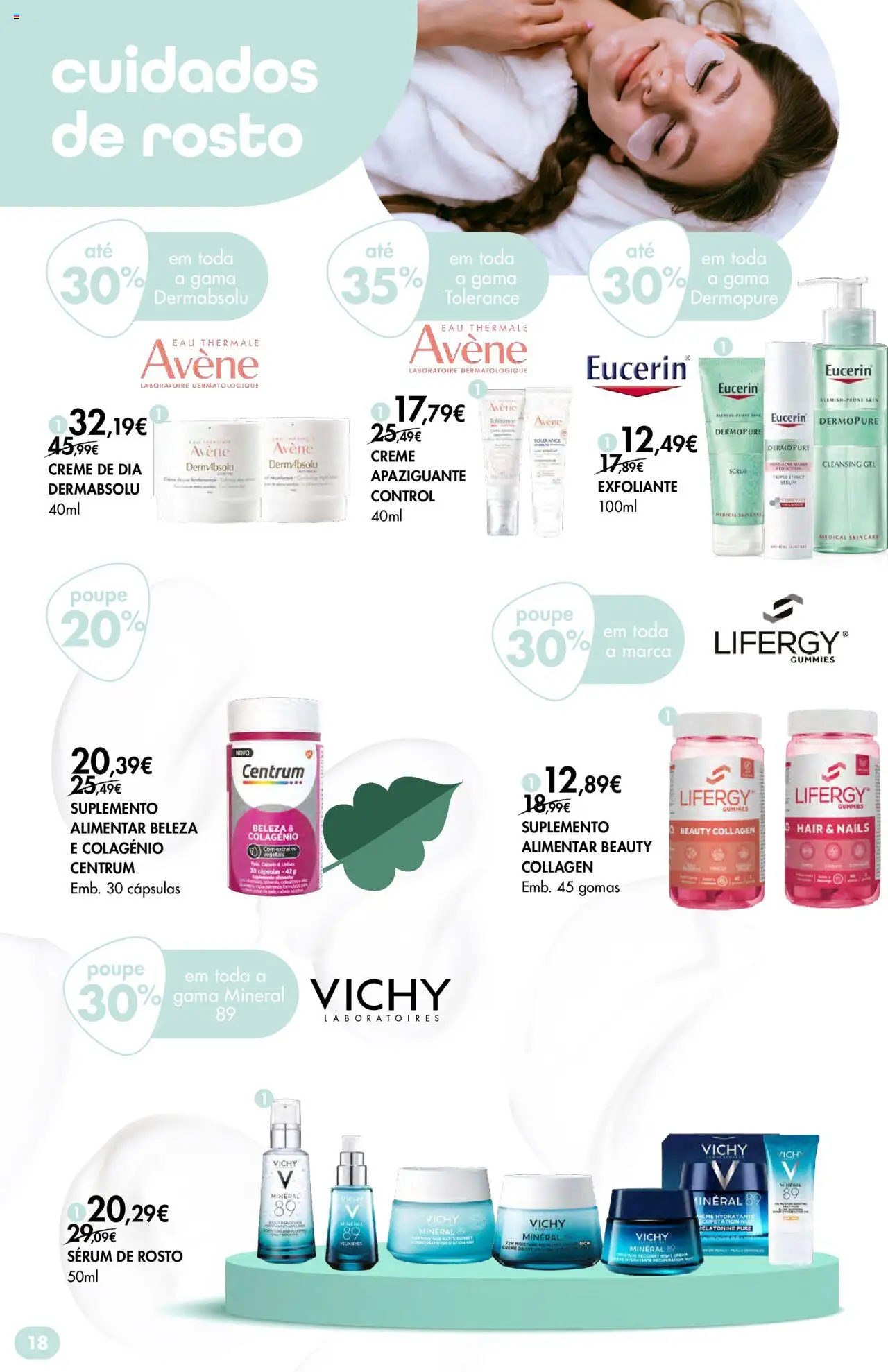 Pingo Doce - Bem Estar Regresso à Rotina Lojas │ válido de 26.08.2025 | Página: 18 | Produtos: Sérum, Gomas, Creme